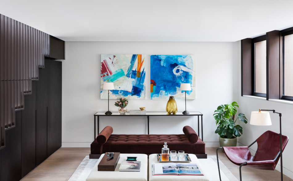 Reception room interior — Monte-Carlo residence